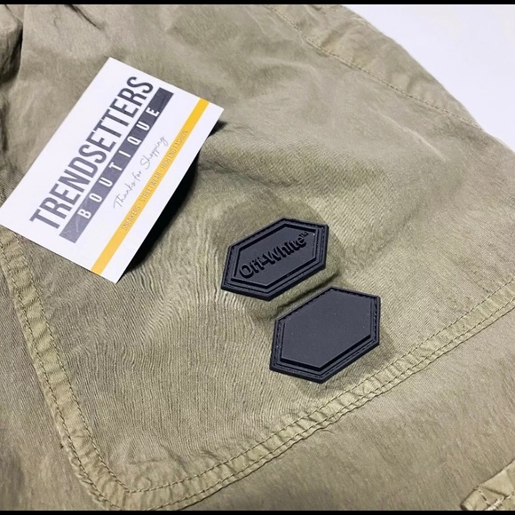 Offwhite Cargo Pants Used once (size 33) - Picture 6 of 12